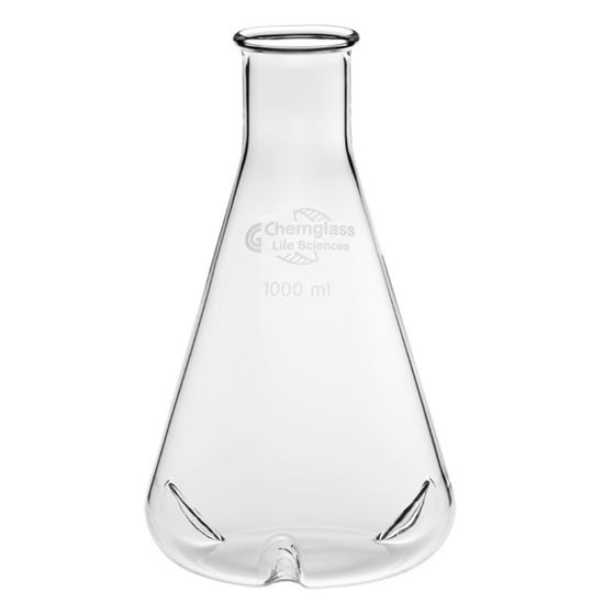 SHAKE FLASKS, 3 DEEP BAFFLES, REINFORCED TOP