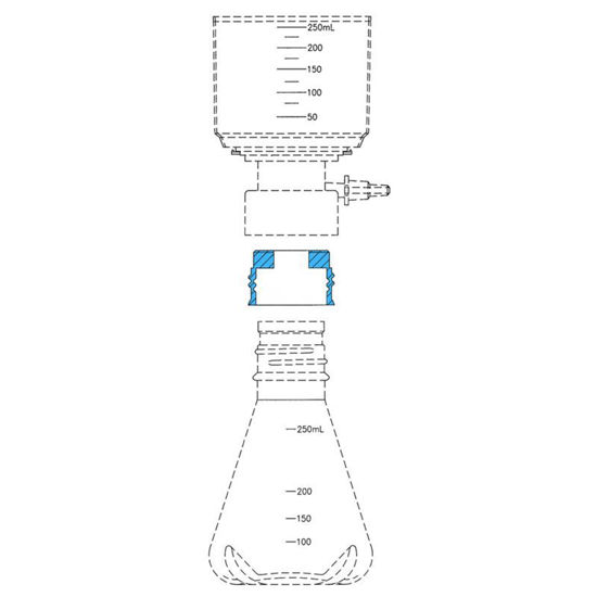 FILTER ADAPTERS, 45MM TO 38-430 GPI