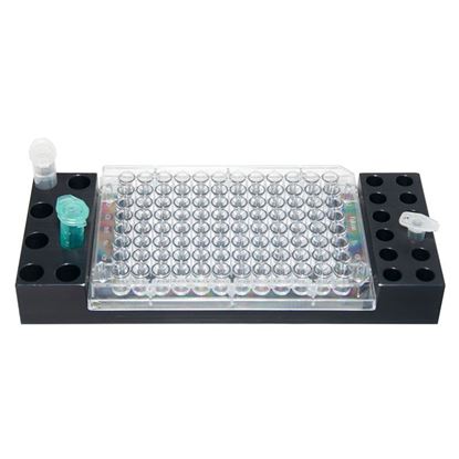 COOL BLOCKS, 96 WELL FLAT BOTTOM PLATE