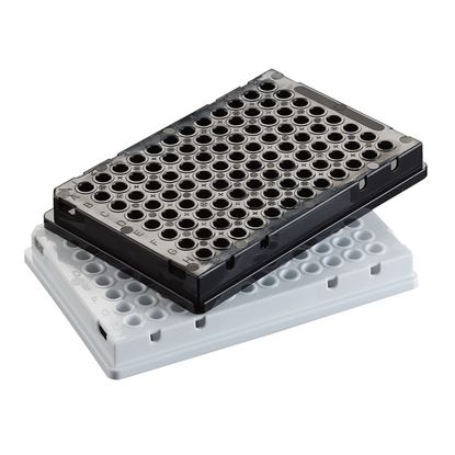 PCR PLATES, SKIRTED, OPAQUE, AMPLATE, 96-WELL, 100µL