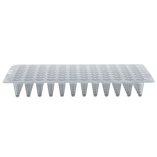 0.1ML 96 WELL PCR PLATES, NO SKIRTS, NATURAL