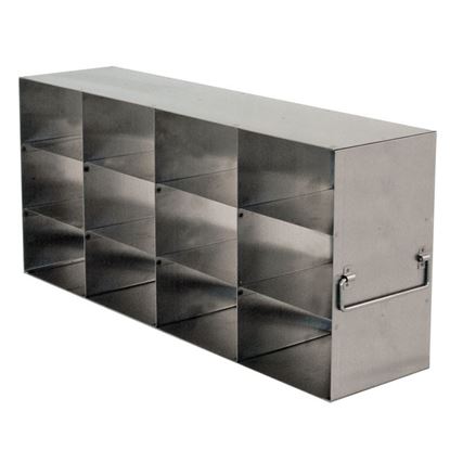 RACKS, UPRIGHT STYLE FREEZER, FOR 3 INCH BOXES, -20 to -80 FREEZERS, FREEZER RACKS