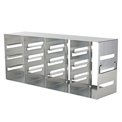 RACKS, UPRIGHT STYLE FREEZER, LIGHTWEIGHT, FOR 2 INCH BOXES, -20 to -80 FREEZERS, FREEZER RACKS