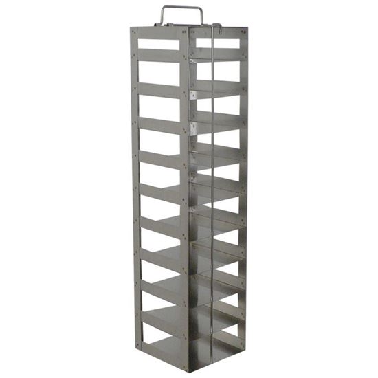 RACKS, VERTICAL STYLE FREEZER, FOR 2 INCH BOXES, -20 to -80 FREEZERS, FREEZER RACKS