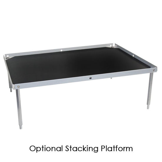 OPTIONAL STACKING PLATFORM FOR BLOTBOY AND BLOTBOY MINI