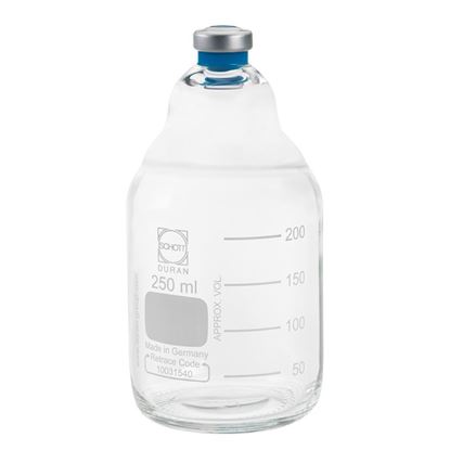 BOTTLES, ANAEROBIC, MEDIA, CLEAR