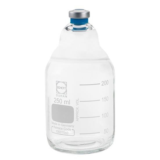 BOTTLES, ANAEROBIC, MEDIA, CLEAR