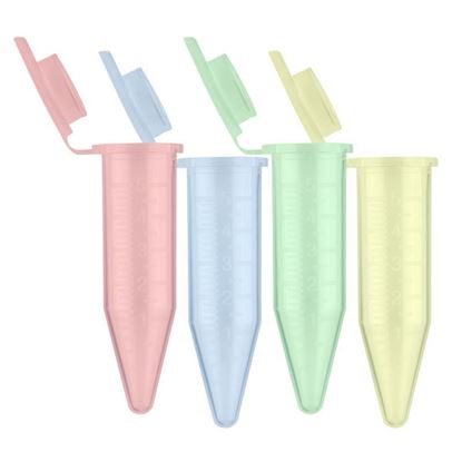 CENTRIFUGE TUBES, MACROTUBES, 5ML, TINTED COLORS