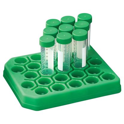 CENTRIFUGE TUBES, POLYPROPYLENE RACKS, STERILE