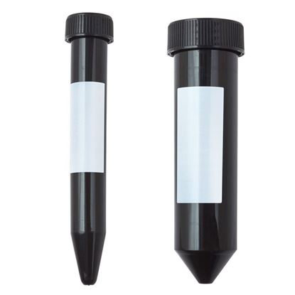 TUBES, CENTRIFUGE, WITH CAP, BLACK