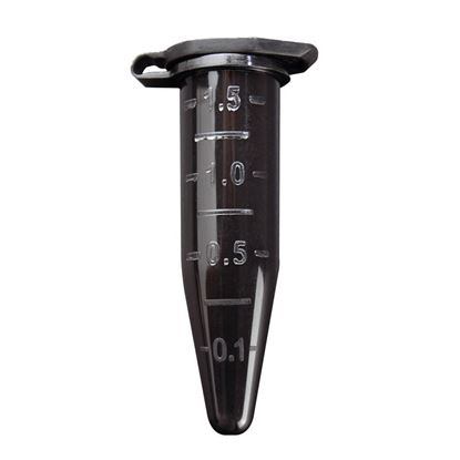 TUBES, MICROCENTRIFUGE, BLACK, STERILE