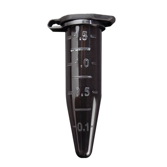 TUBES, MICROCENTRIFUGE, BLACK, STERILE