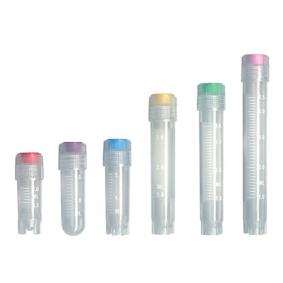 CRYOVIALS, EXTERNAL THREAD WITH LIP SEAL DESIGN