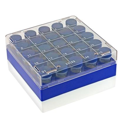 STORAGE BOXES, 5ML MACRO CENTRIFUGE TUBES, 25-PLACE, FREEZER BOXES, CRYOBOXES