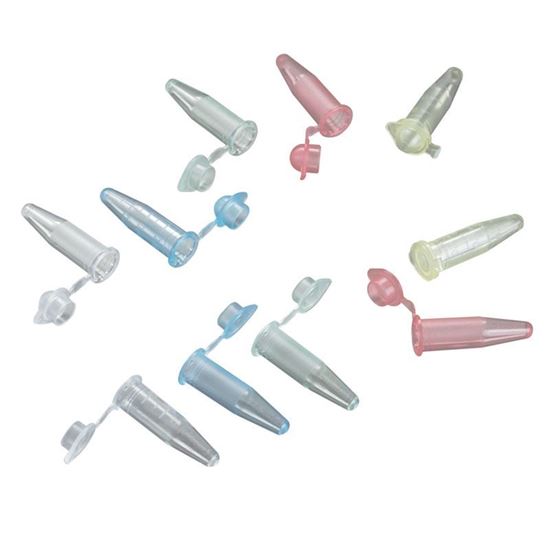 PCR REACTION TUBES, AMPLITUBE, 0.5ML, WITH SNAP CAPS