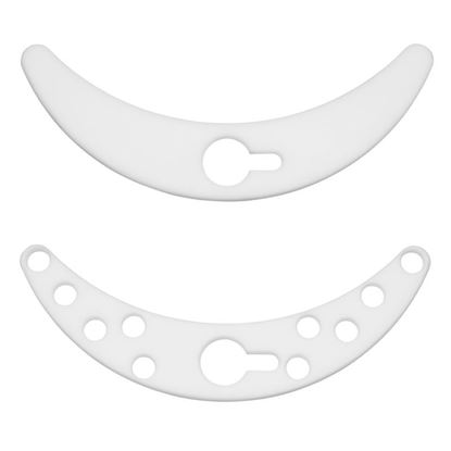 STIRRER BLADES, PTFE, 10MM, HEAVY DUTY, BANANA SHAPED