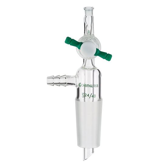 ADAPTERS, LUER, VACUUM, PTFE STOPCOCK