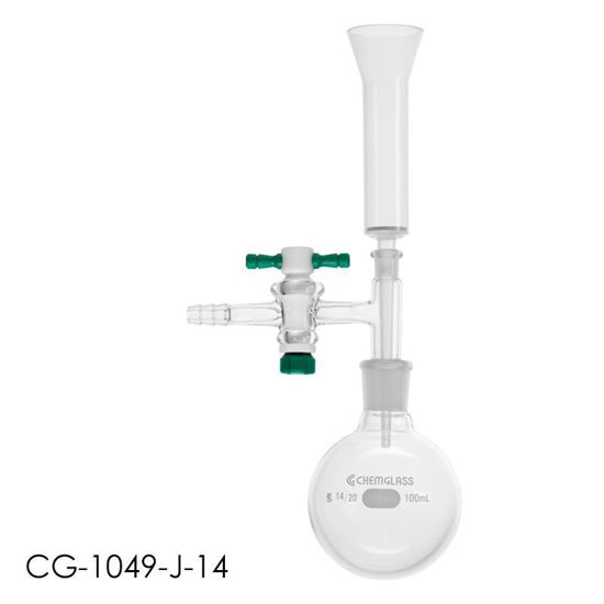 ADAPTERS, VACUUM, PTFE STOPCOCKS