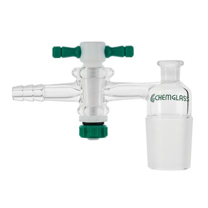 ADAPTERS, VACUUM, PTFE STOPCOCKS
