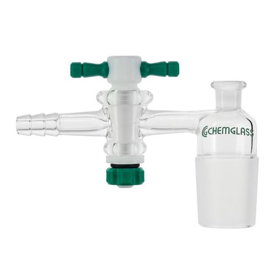 ADAPTERS, VACUUM, PTFE STOPCOCKS