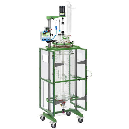 100L PROCESS REACTORS, CYLINDRICAL, JACKETED, ELECTRIC OR AIR MOTOR 