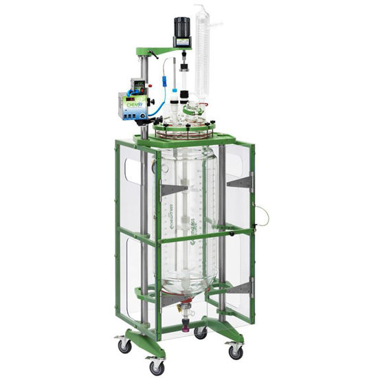 100L PROCESS REACTORS, CYLINDRICAL, JACKETED, ELECTRIC OR AIR MOTOR 