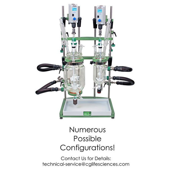 CHEMRxnHUB DUAL SUPPORT STANDS, BENCHTOP REACTORS