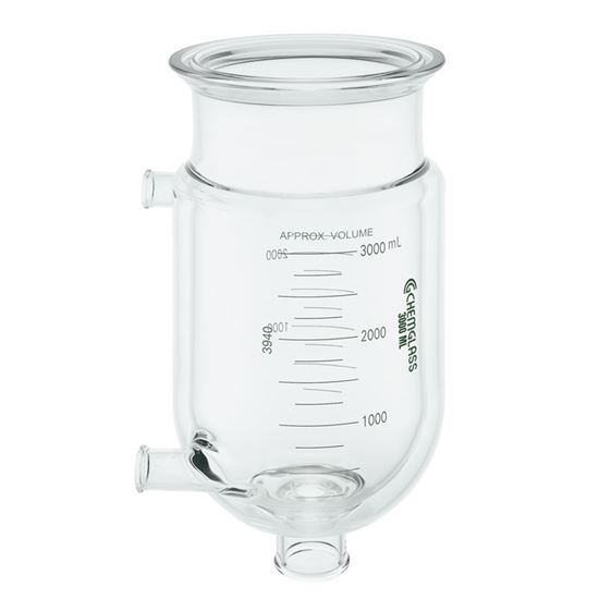 REACTION VESSELS, JACKETED, BENCHTOP, DETACHABLE DRAIN VALVES