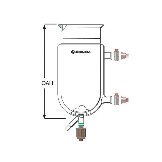 PROCESS REACTION VESSELS, JACKETED, LARGE SCALE