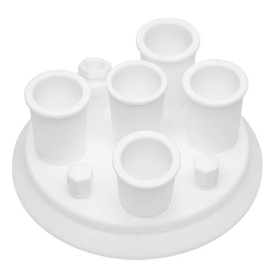  REACTION VESSEL LIDS, PTFE, 200MM