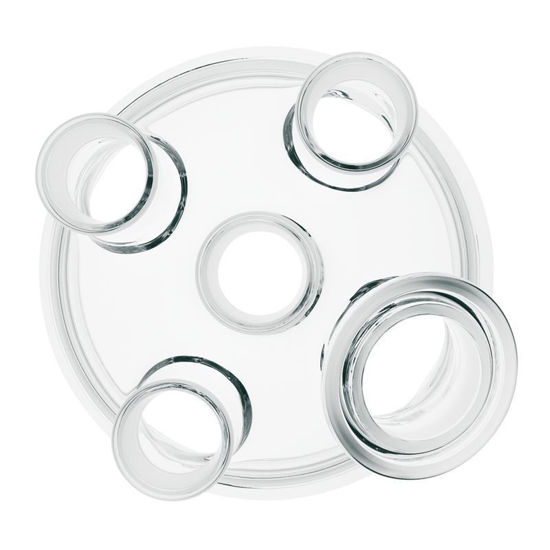 REACTION VESSEL LIDS, 5-NECKS, 200MM