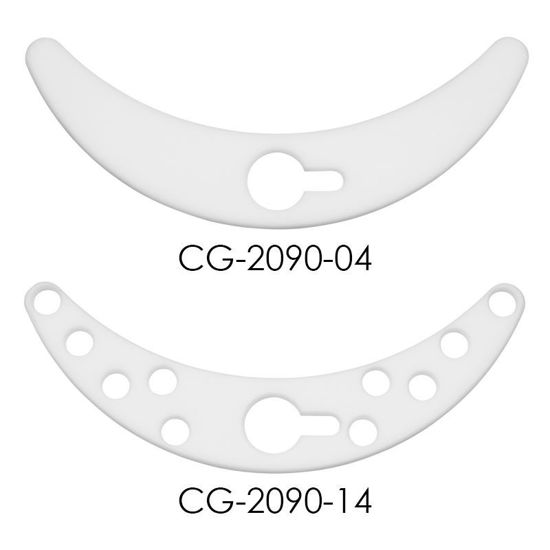 STIRRER BLADES, PTFE, 19MM, HEAVY DUTY, BANANA SHAPED