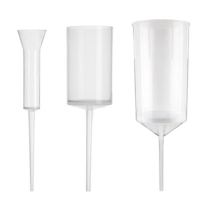 FILTER FUNNELS, DISPOSABLE, POLYETHYLENE FRITS