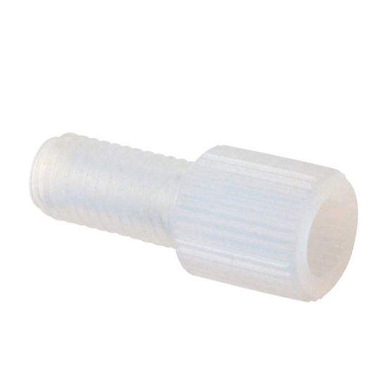CG-1164-N-02; NUT, FLANGELESS, 1/8", NATURAL, TEFZEL®