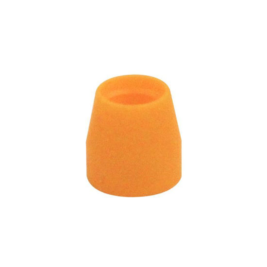 CG-1164-F-02; FERRULE, FLANGELESS, 1/8", YELLOW, TEFZEL®