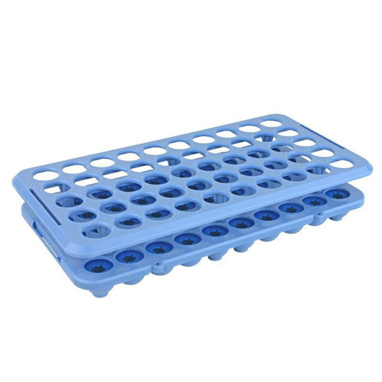 CLS-4779-15; RACKS WITH GRIPPERS, LOW PROFILE, 50-PLACE, FOR UP TO 17MM TUBES