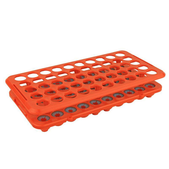 CLS-4779-17; RACKS WITH GRIPPERS, LOW PROFILE, 50-PLACE, FOR UP TO 17MM TUBES