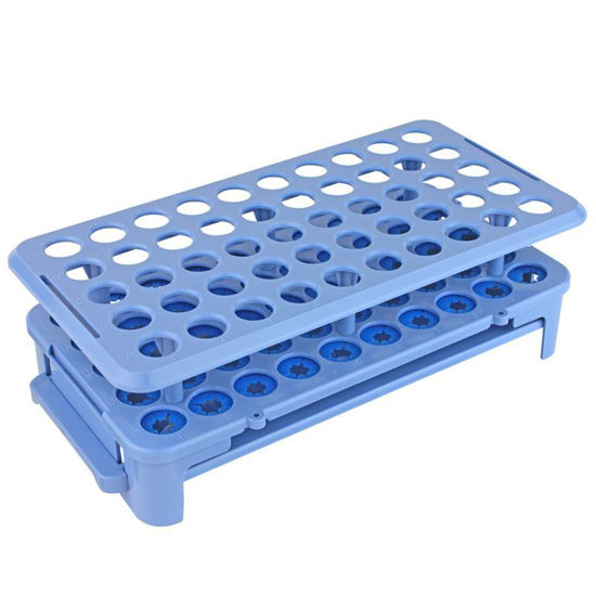 CLS-4779G-15; RACKS WITH GRIPPERS, WITH TUBE EJECTORS, 50-PLACE, FOR UP TO 16MM TUBES