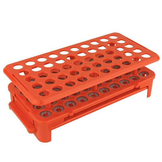 CLS-4779G-17; RACKS WITH GRIPPERS, WITH TUBE EJECTORS, 50-PLACE, FOR UP TO 16MM TUBES