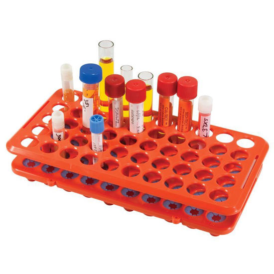 CLS-4779-17; RACKS WITH GRIPPERS, LOW PROFILE, 50-PLACE, FOR UP TO 17MM TUBES