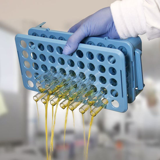 RACKS WITH GRIPPERS, WITH TUBE EJECTORS, 50-PLACE, FOR UP TO 16MM TUBES