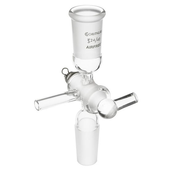 ADAPTERS, FLUSHING, GLASS STOPCOCK, AIRFREE, SCHLENK 