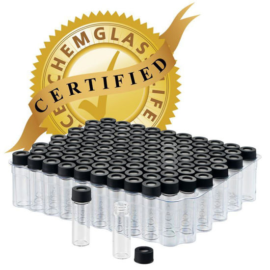 CERTIFIED KITS, PREASSEMBLED LARGE OPENING VIALS, 9MM THREAD