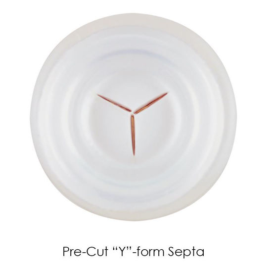 11MM CHEM SNAP CAPS WITH PRE-CUT SEPTA, , SEPTUM