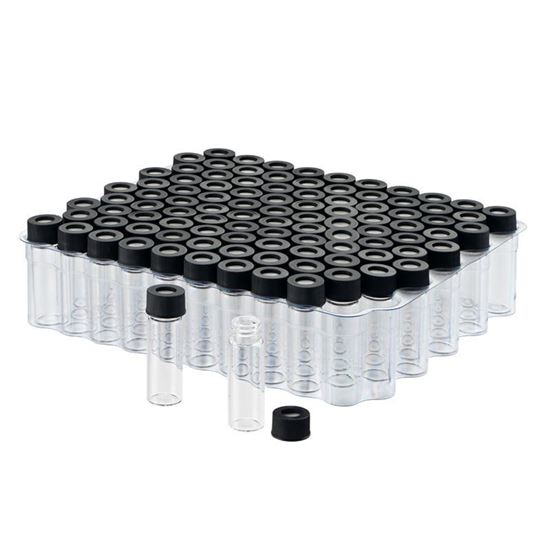 KITS, PREASSEMBLED LARGE OPENING SCREW THREAD VIALS AND CLOSURES