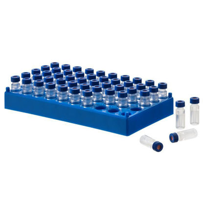 STORAGE RACK, POLYPROPYLENE, VIALS