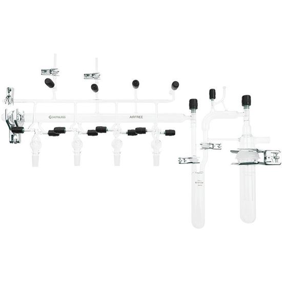 VACUUM/INERT MANIFOLD, 4-PORTS, AIRFREE®, SCHLENK