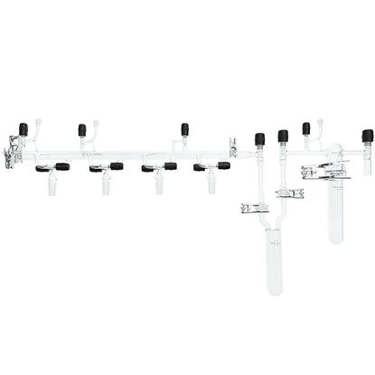 VACUUM/INERT LINES, 4-PORTS, OKUDA, AIRFREE®, SCHLENK