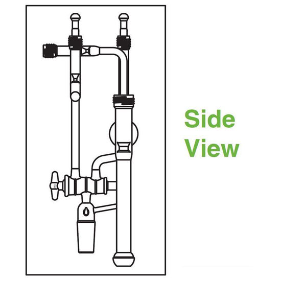 VACUUM MANIFOLDS, INERT GAS LINES, 5-PORTS, AIRFREE®, SCHLENK