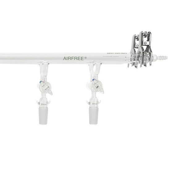 VACUUM MANIFOLDS, INERT LINES, 4-PORTS, AIRFREE®, SCHLENK